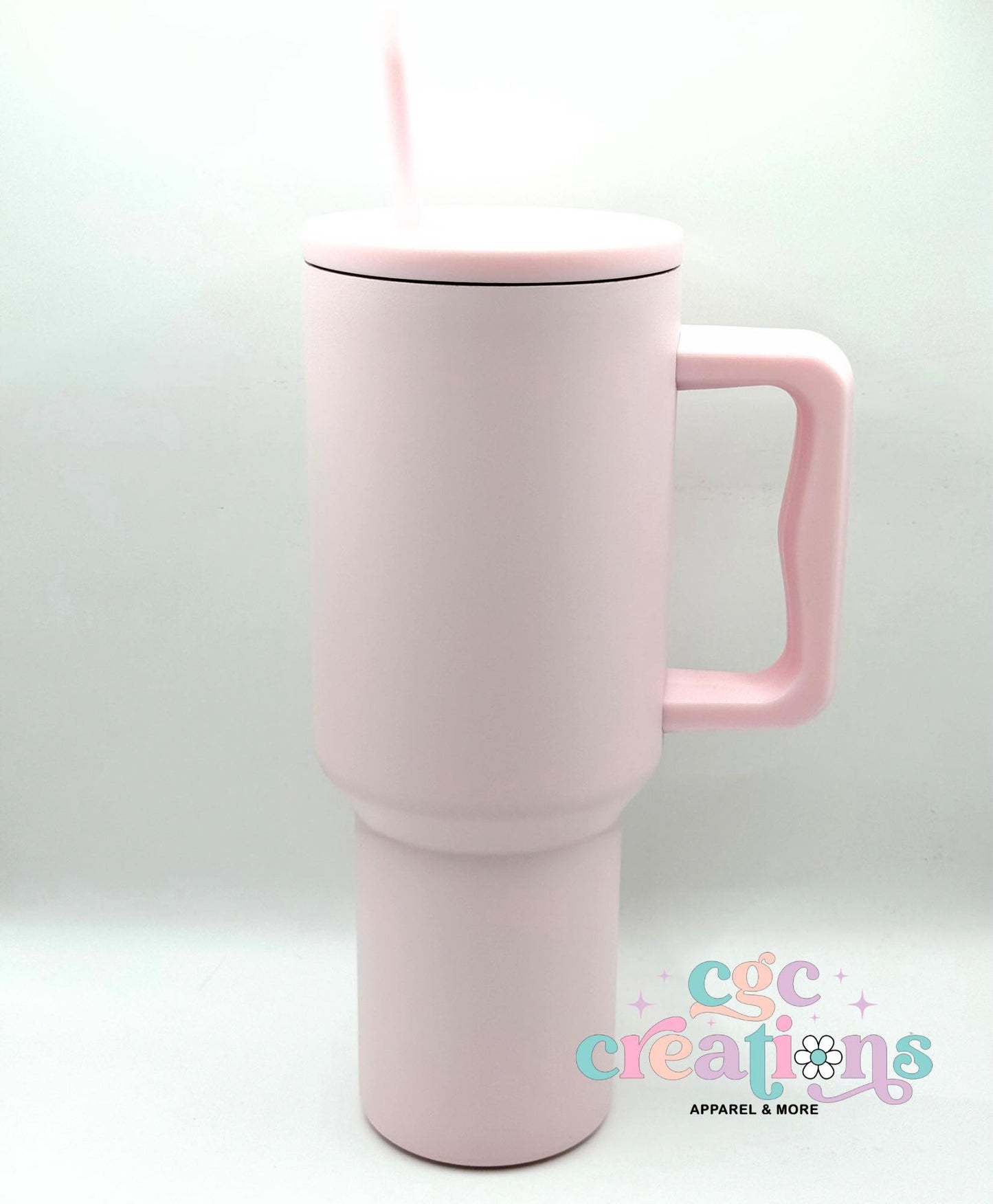Pink 40 oz Insulated Tumbler