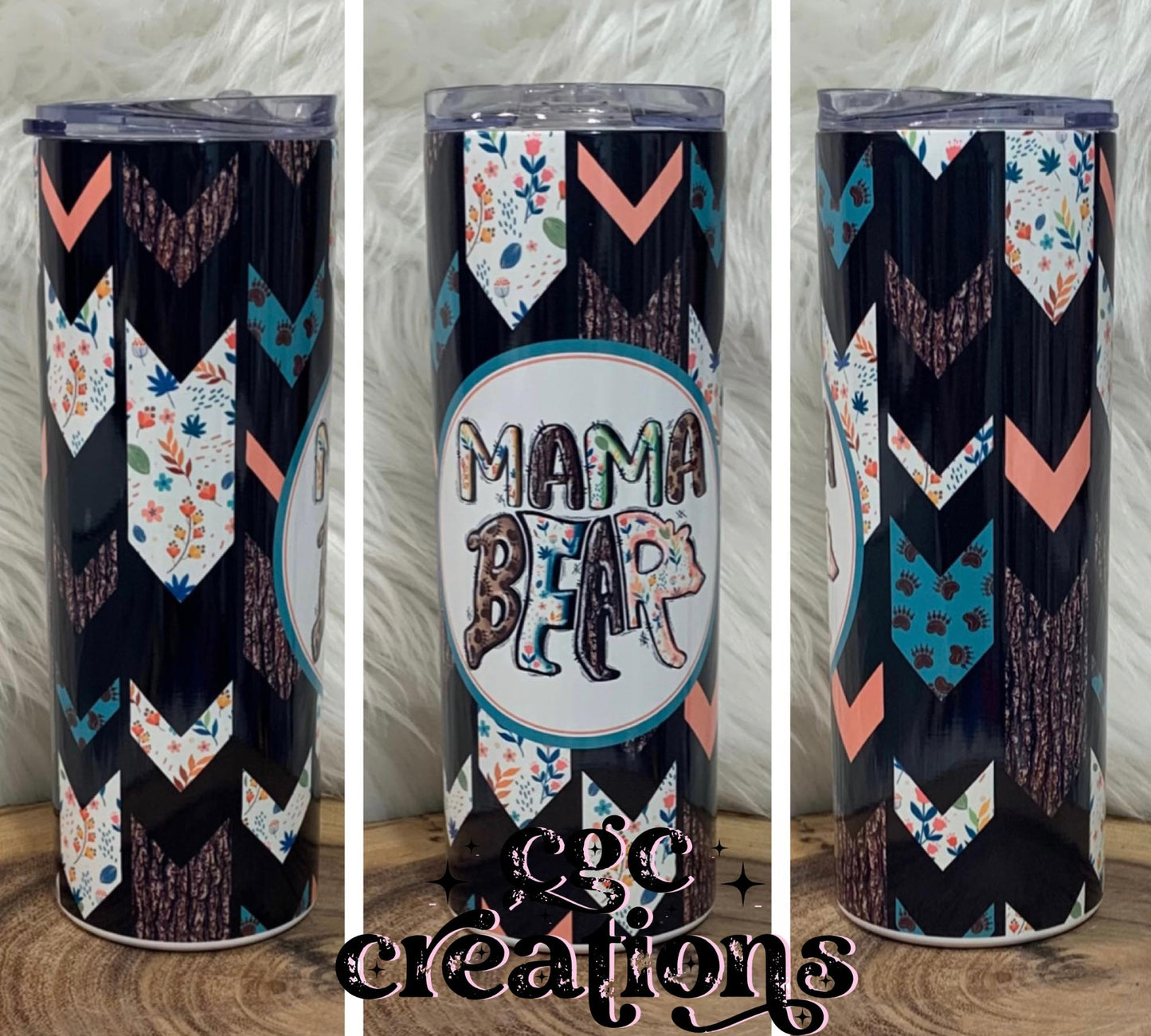 Mama Bear 20oz Insulated Tumbler