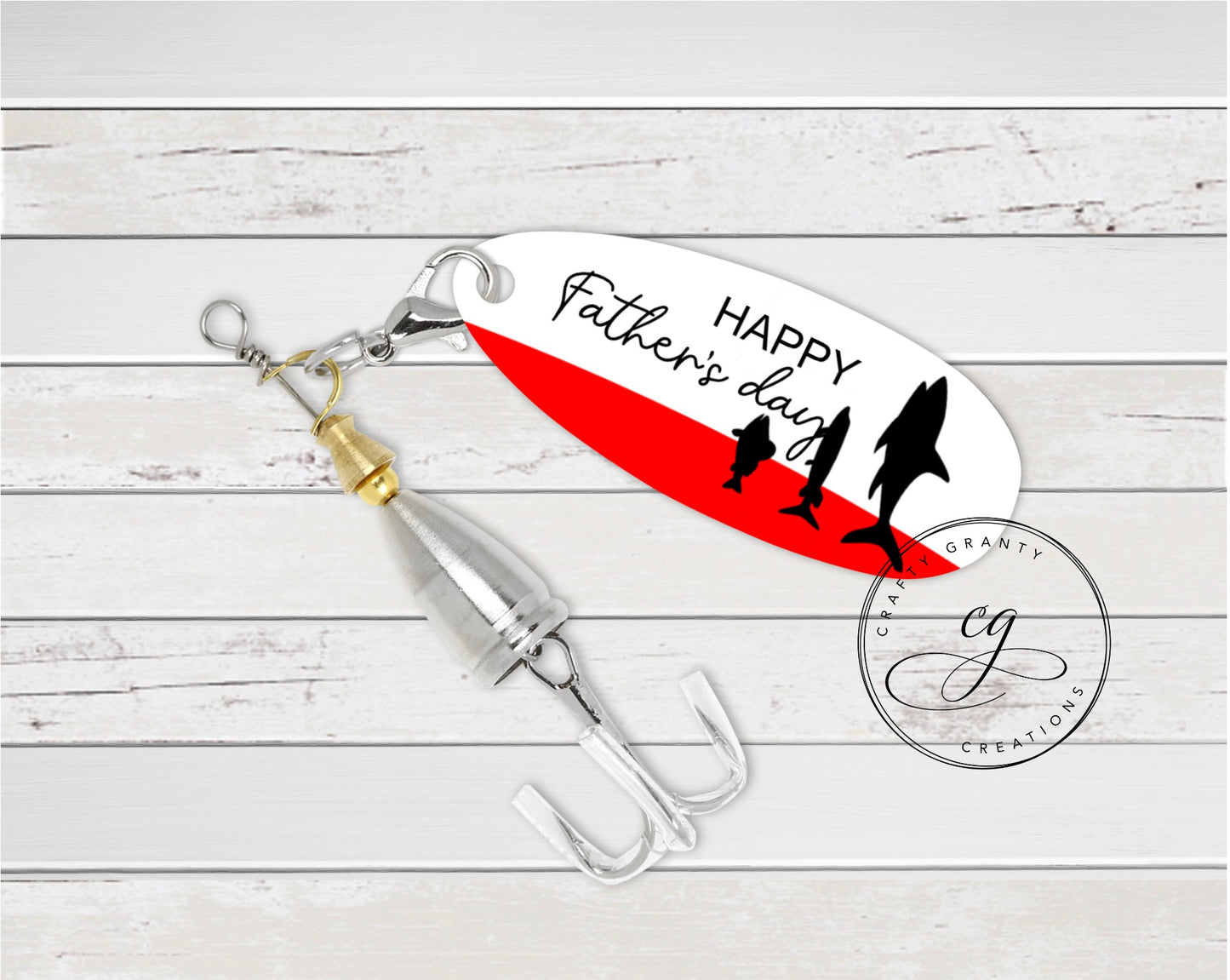 Happy Fathers Day Fishing Lure