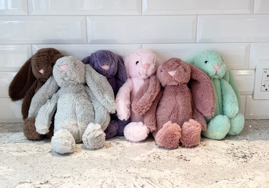 Velvet Easter Bag Bunny Combo