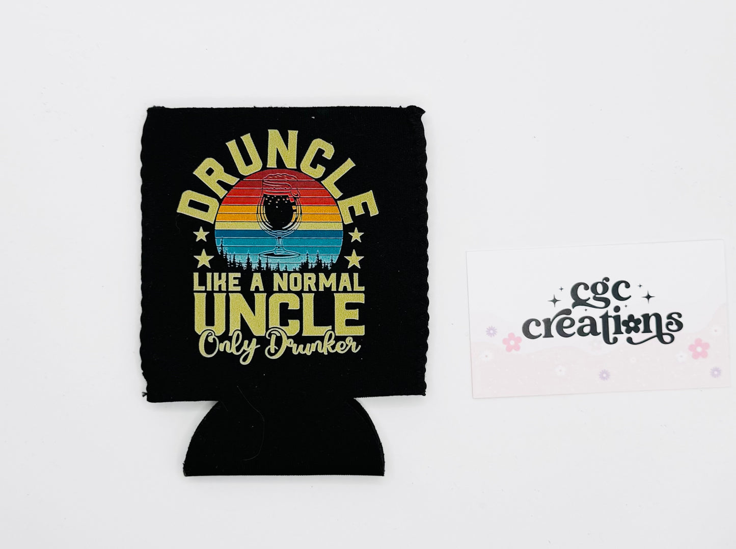 Druncle Neoprene Can Koozie
