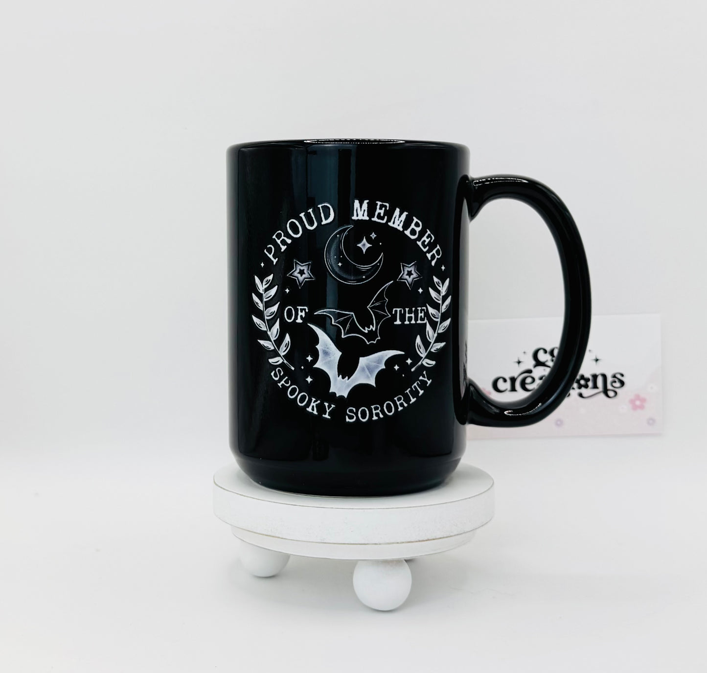 Proud Member Of The Spooky Sorority 15 oz Ceramic Coffee Mug