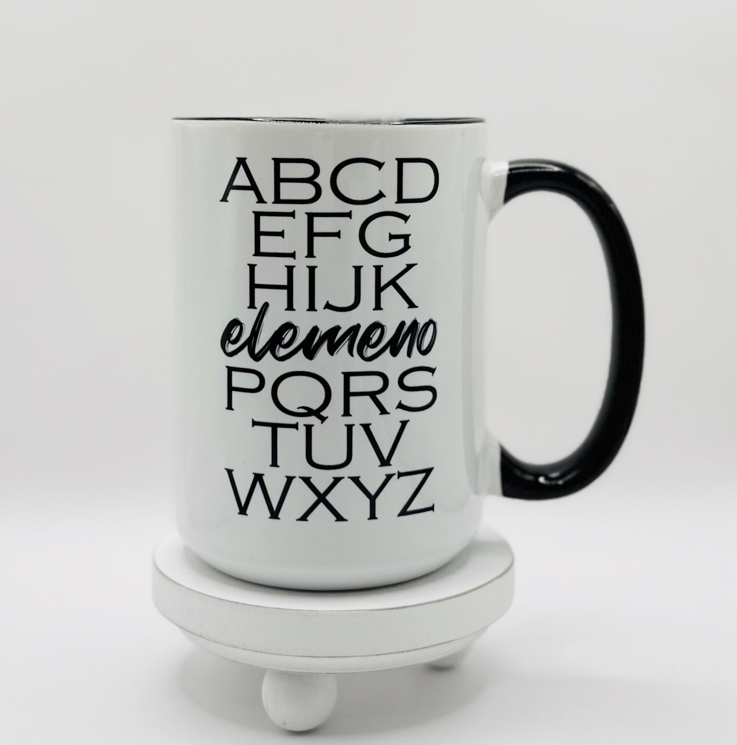 ABD Elemeno 15 oz Ceramic Coffee Mug