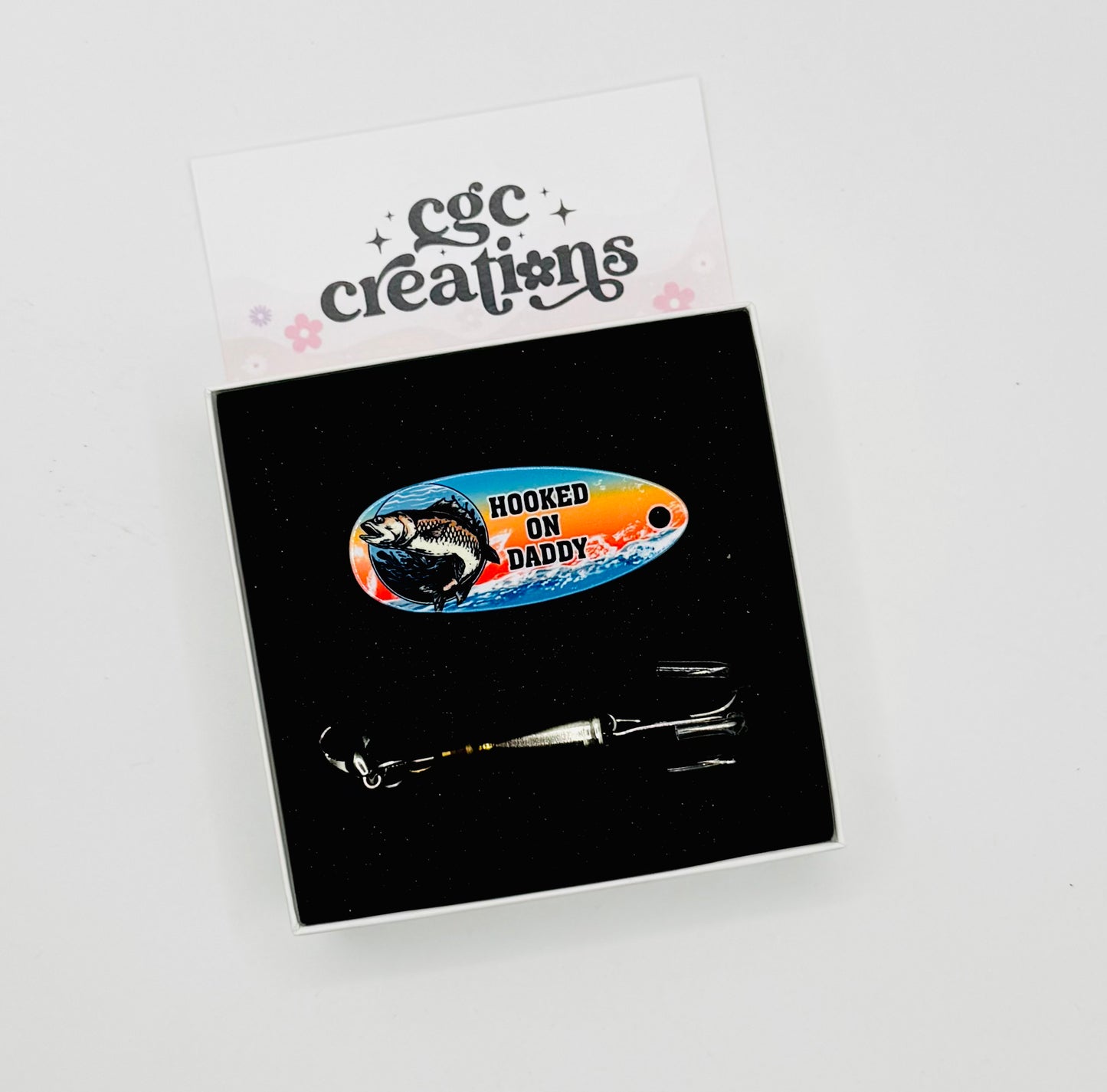 Hooked On Daddy Fishing Lure