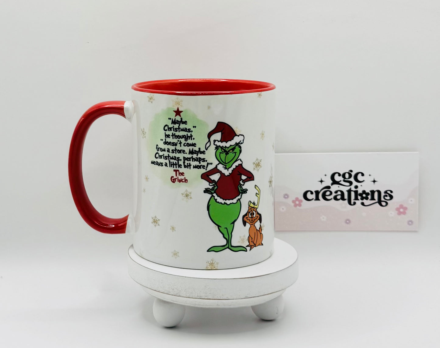 Maybe Christmas Means More 11 oz Ceramic Coffee Mug
