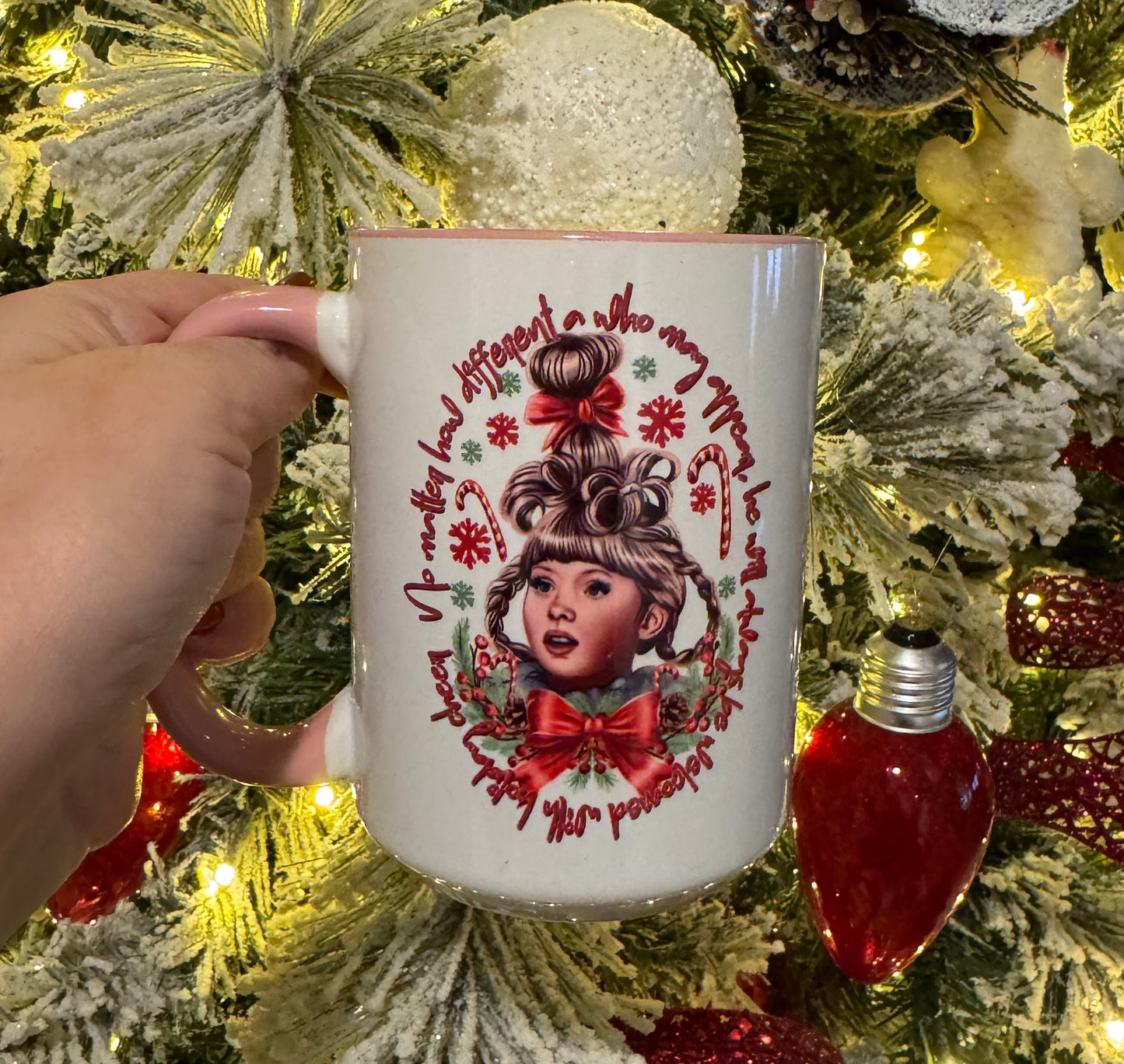 Cindy Lou 15 oz Ceramic Coffee Mug