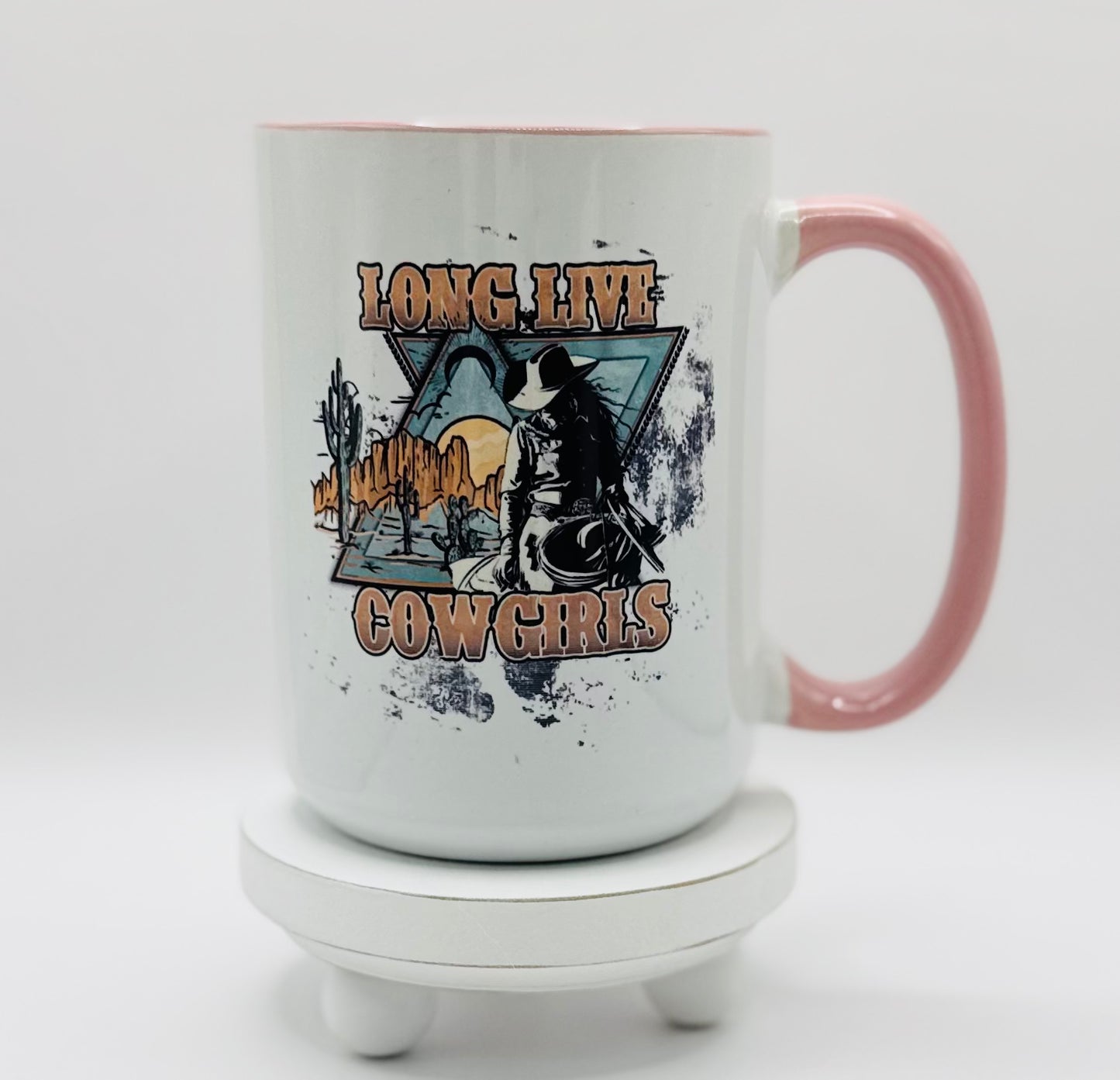 Long Live Cowgirls 15 oz Ceramic Coffee Mug