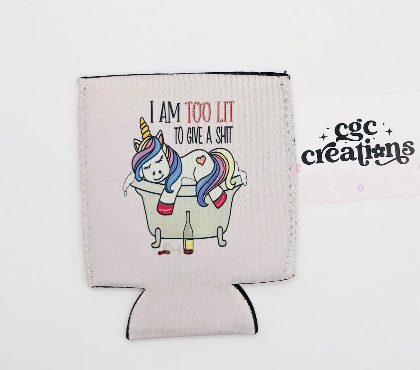 I Am To Lit Neoprene Can Koozie