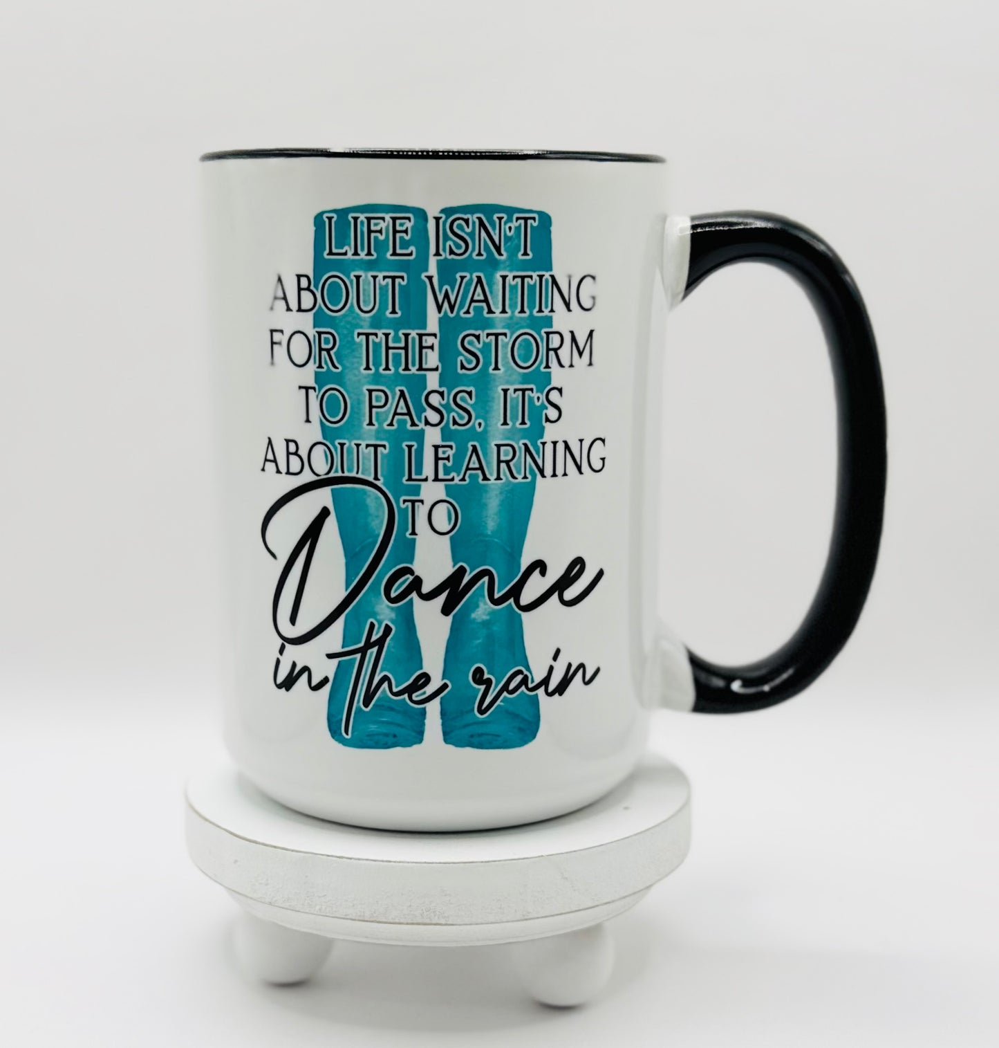 Dance In The Rain 15 oz Ceramic Coffee Mug