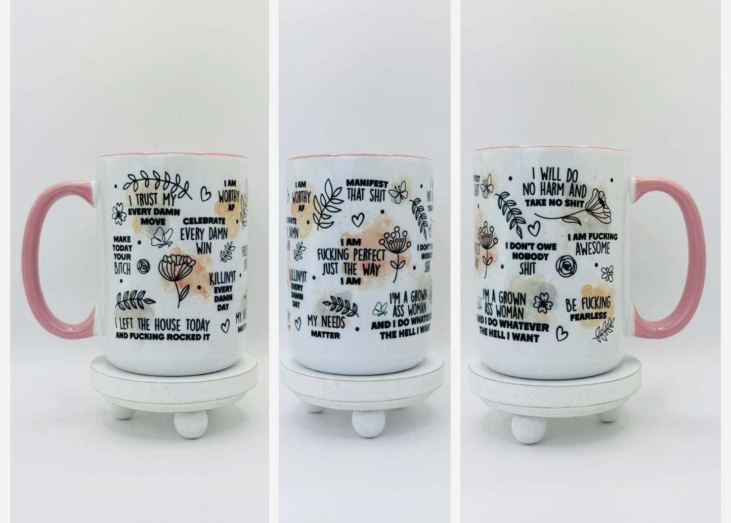 I Am F*cking Perfect 15 oz Ceramic Coffee Mug