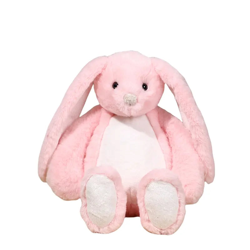 Personalized Rainbow Plush Bunny