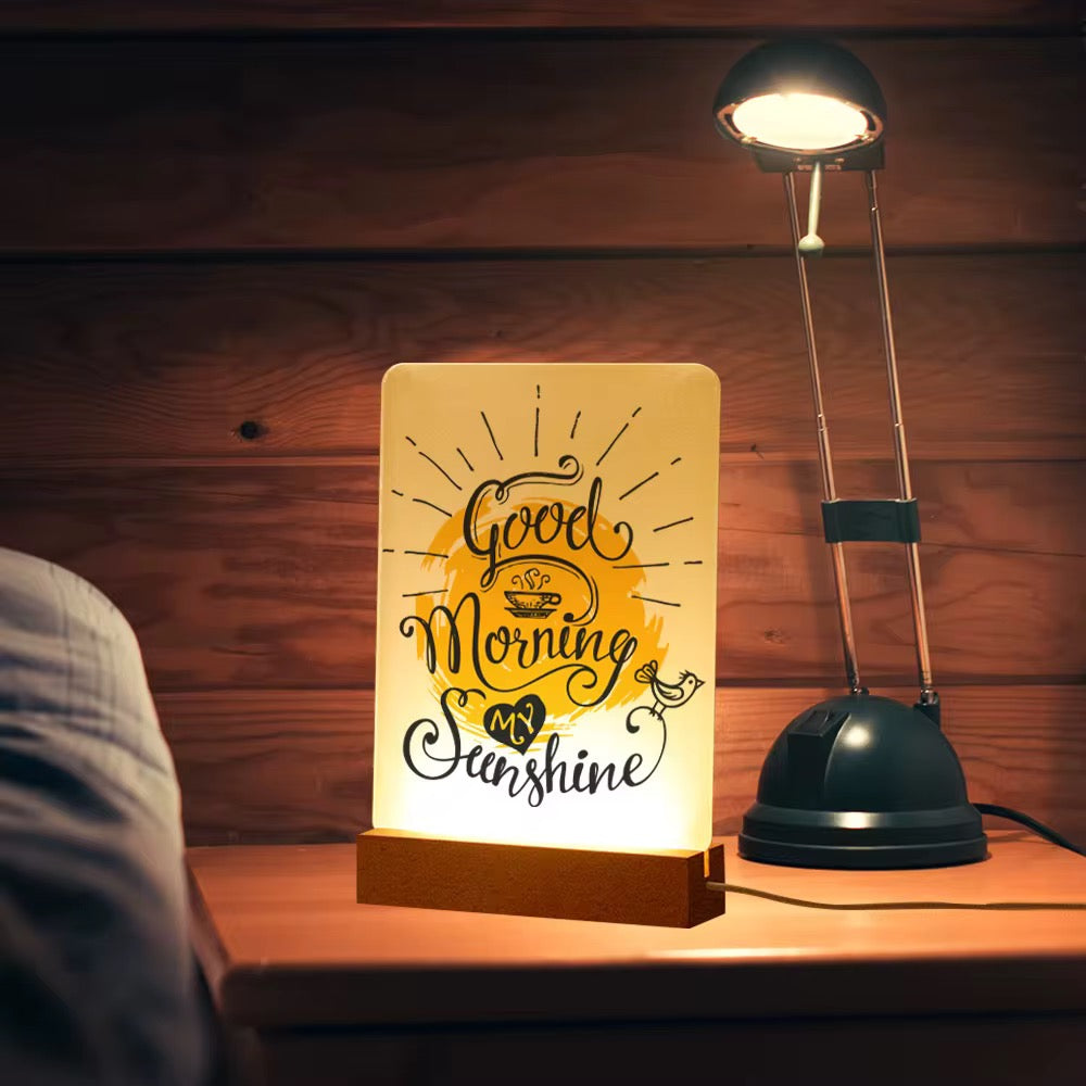 When Someone You Love Becomes A Memory Memorial LED Night Light