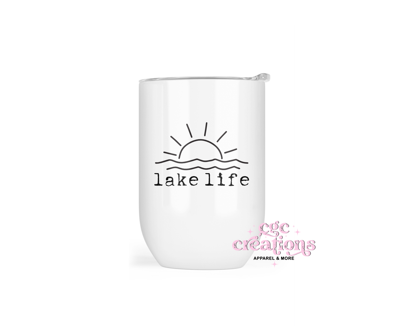 Lake Life Insulated Wine Tumbler