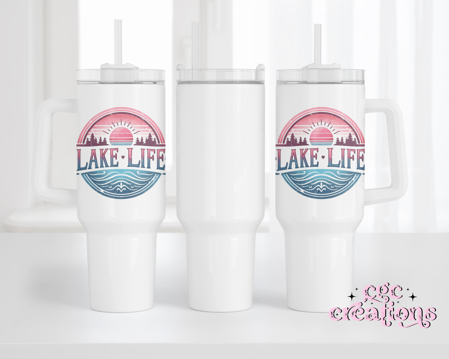 Lake Like 40oz Insulated Tumbler