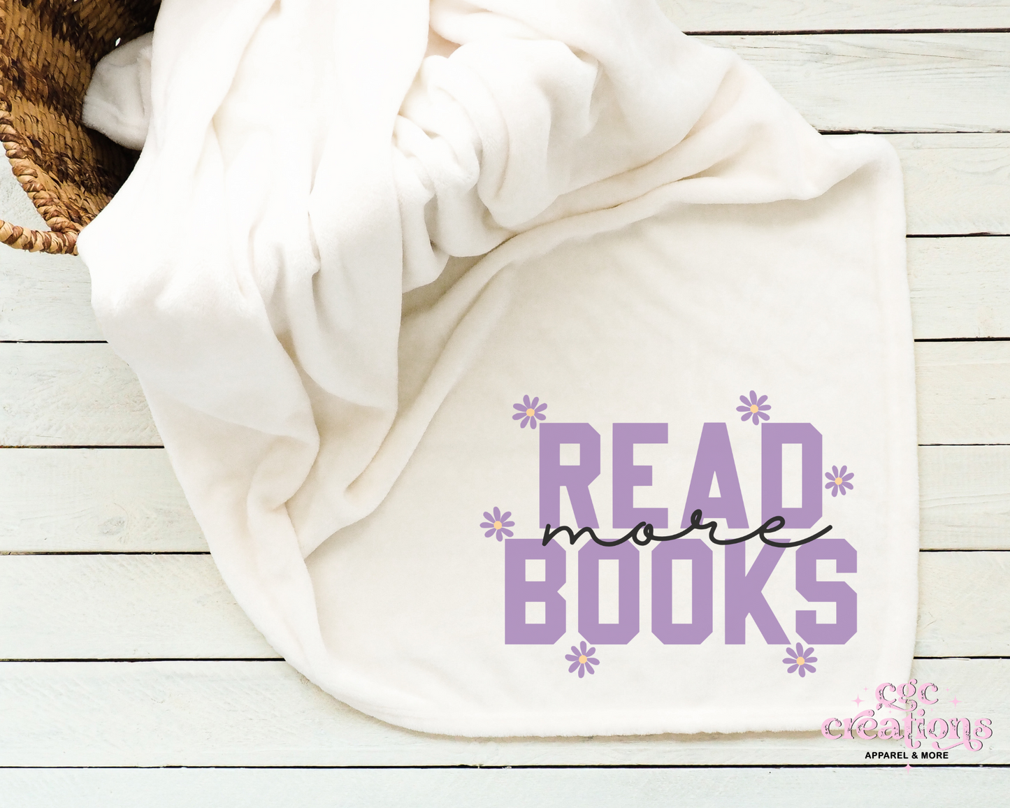 Read More Books Blanket