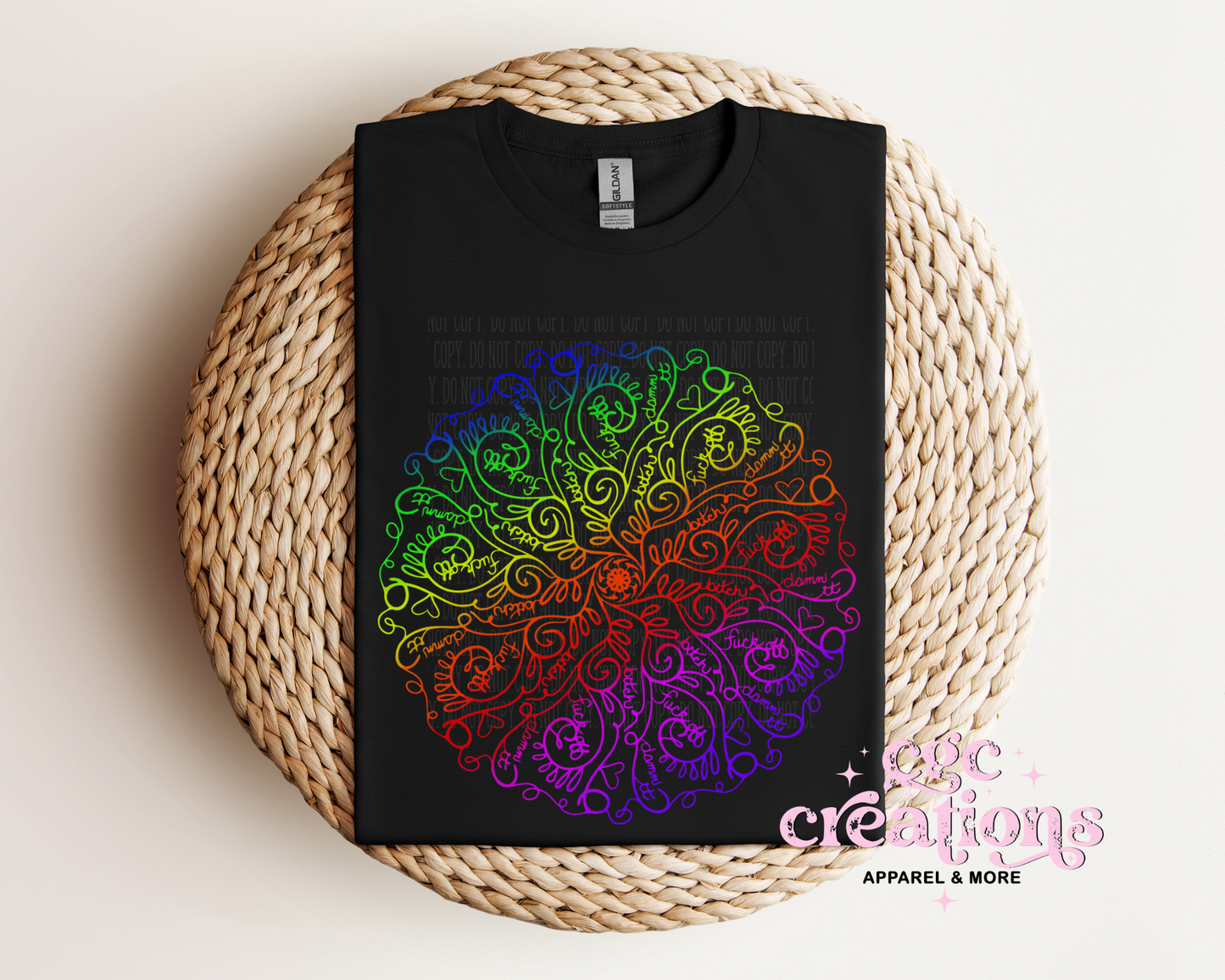 Sweary Mandala T-Shirt