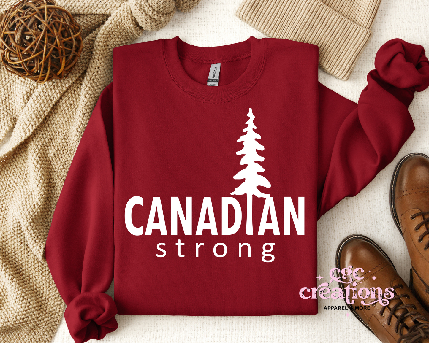 Canadian Strong Crewneck Sweatshirt