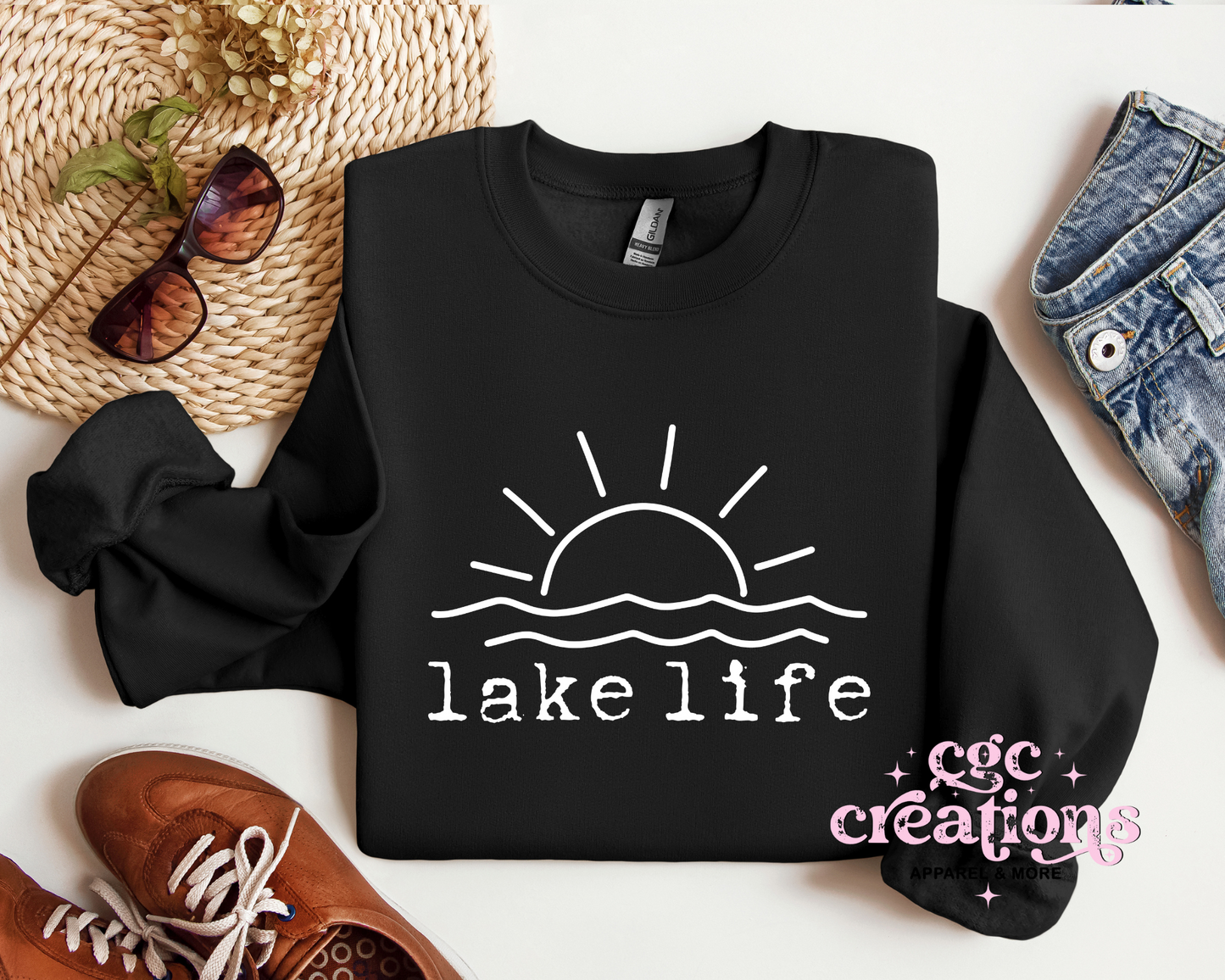 Lake Life Crewneck Sweatshirt