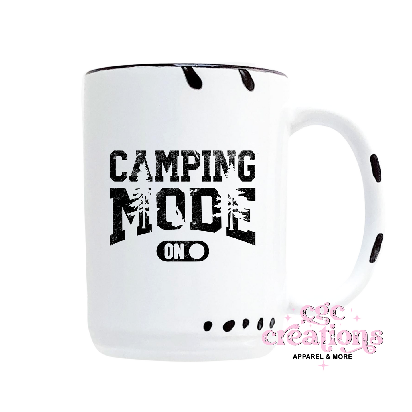 Camping Mode 15oz Ceramic Coffee Mug