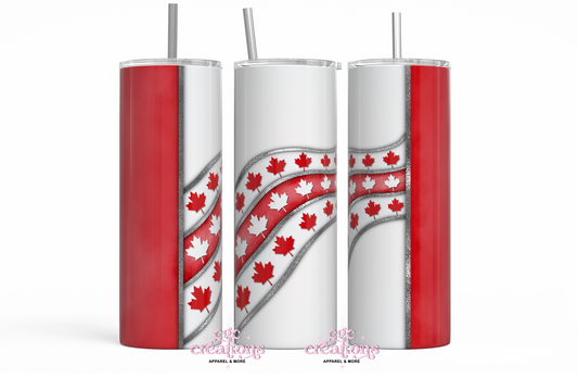 Canada (wave) 20oz Insulated Tumbler
