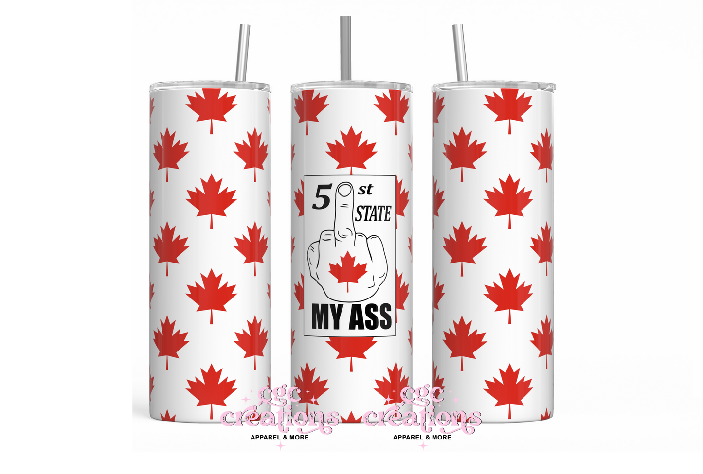 51st State My Ass 20oz Insulated Tumbler