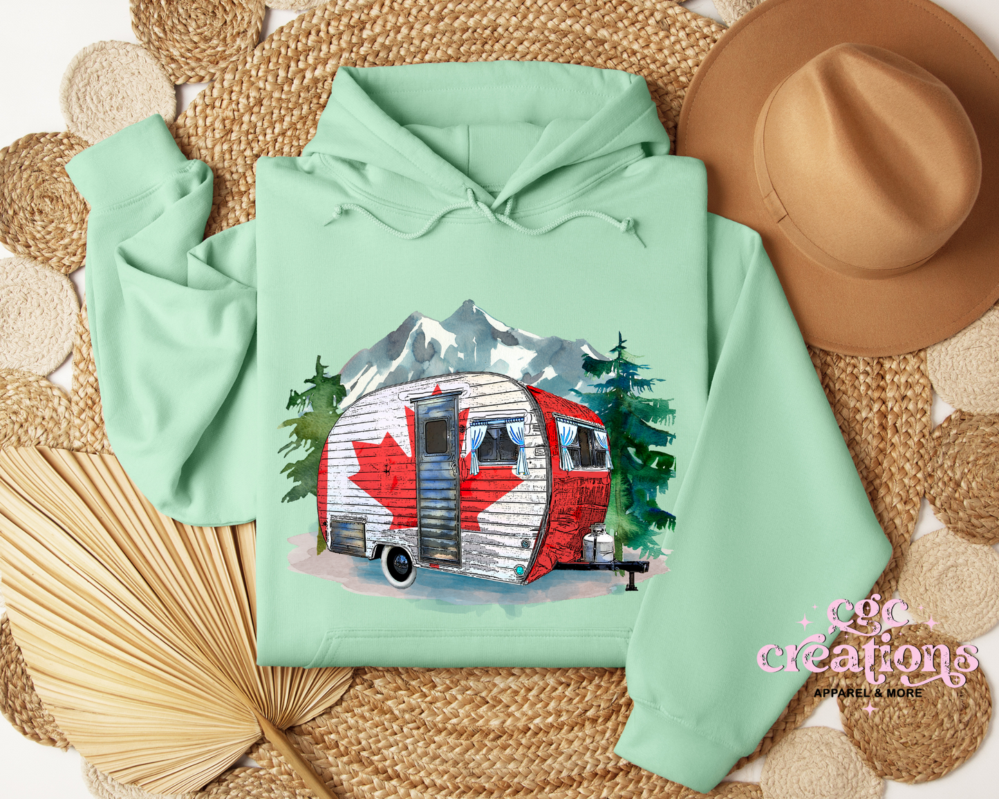 Canada Travel Trailer Hoodie