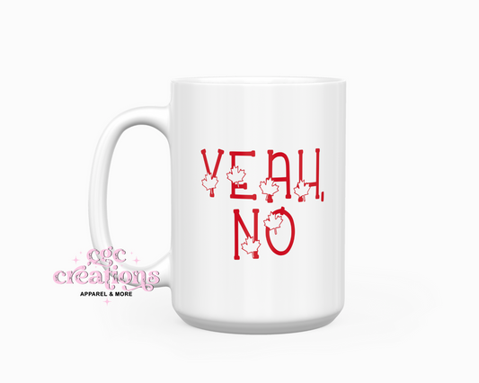 Yeah, No (Canada) 15oz Coffee Mug