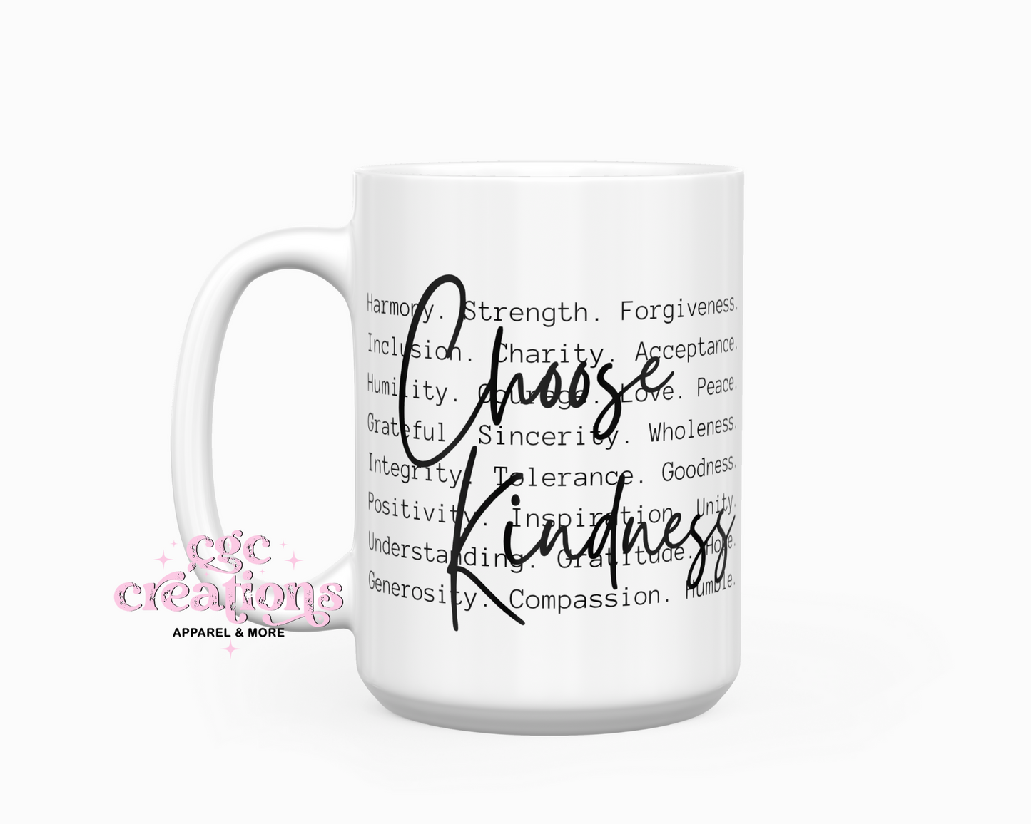 Choose Kindness Definition 15oz Coffee Mug
