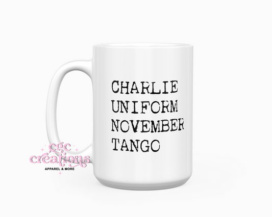 C*nt Phonetic Alpha 15oz Coffee Mug