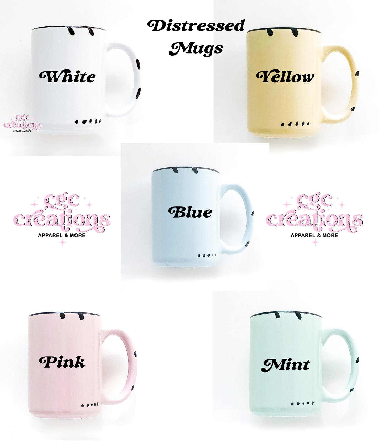 Wishin' I Was Fishin' 15oz Ceramic Coffee Mug