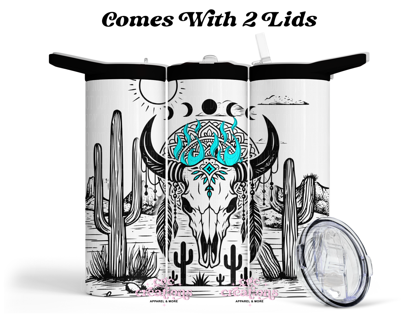 Western Bullhorn #2 20oz Insulated Tumbler