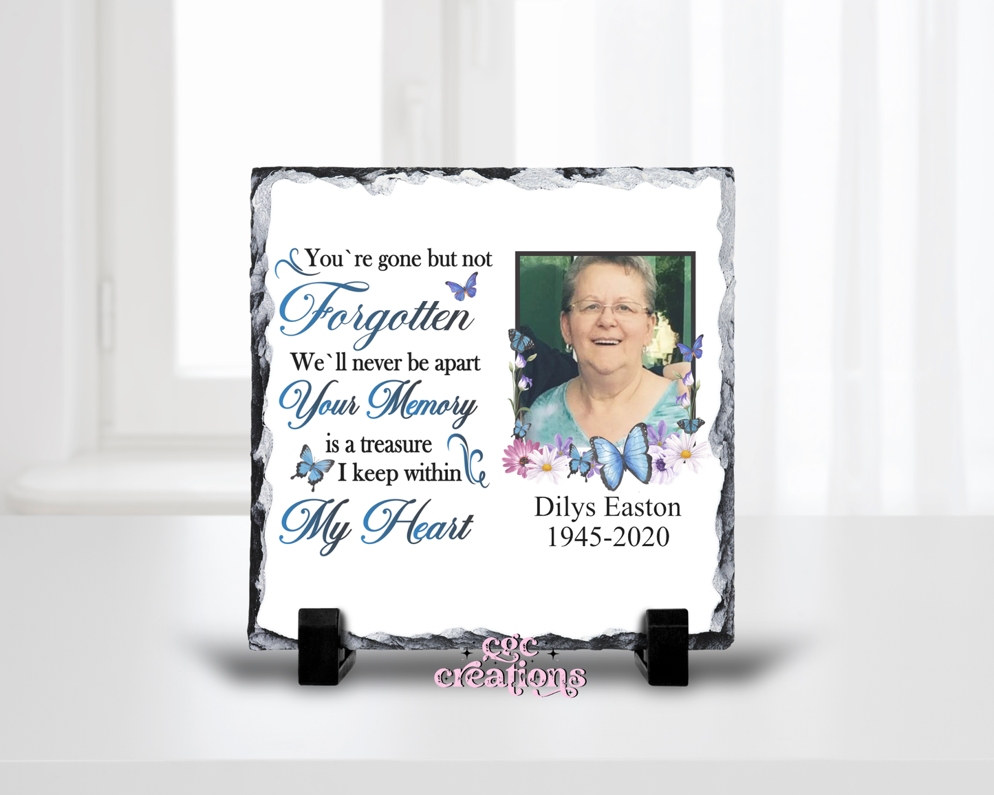 Gone But Not Forgotten Memorial Slate