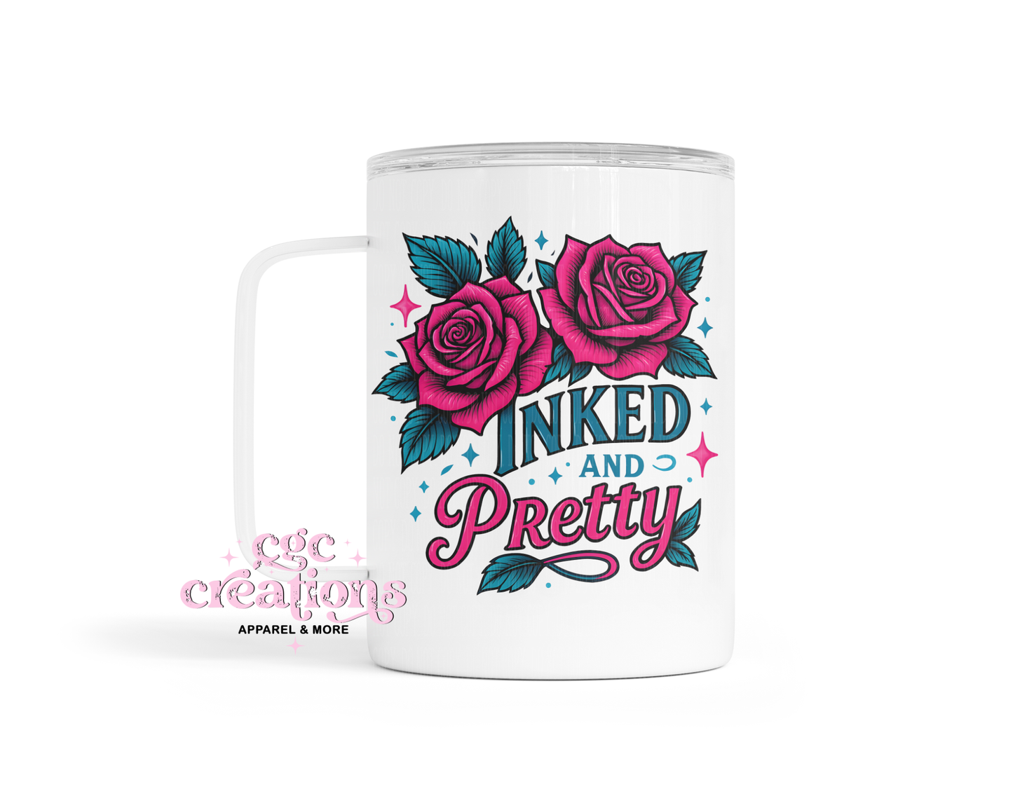 Inked And Pretty Insulated Coffee Tumbler