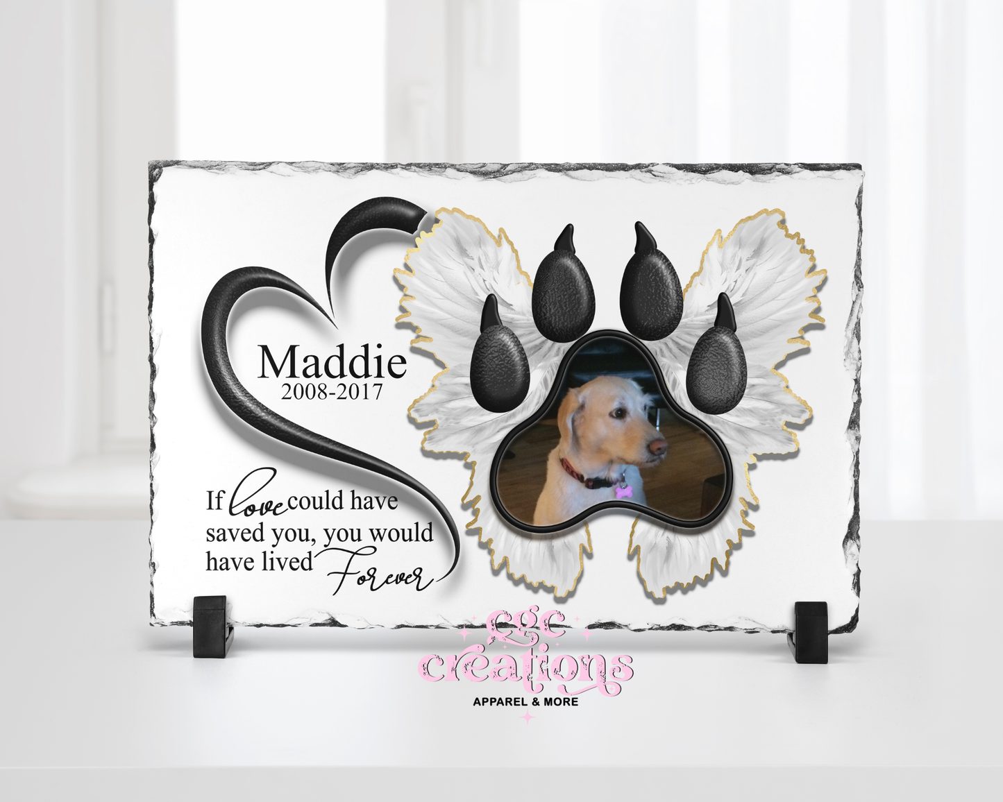 Pet Memorial Slate