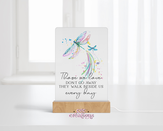 Those We Love Memorial LED Night Light