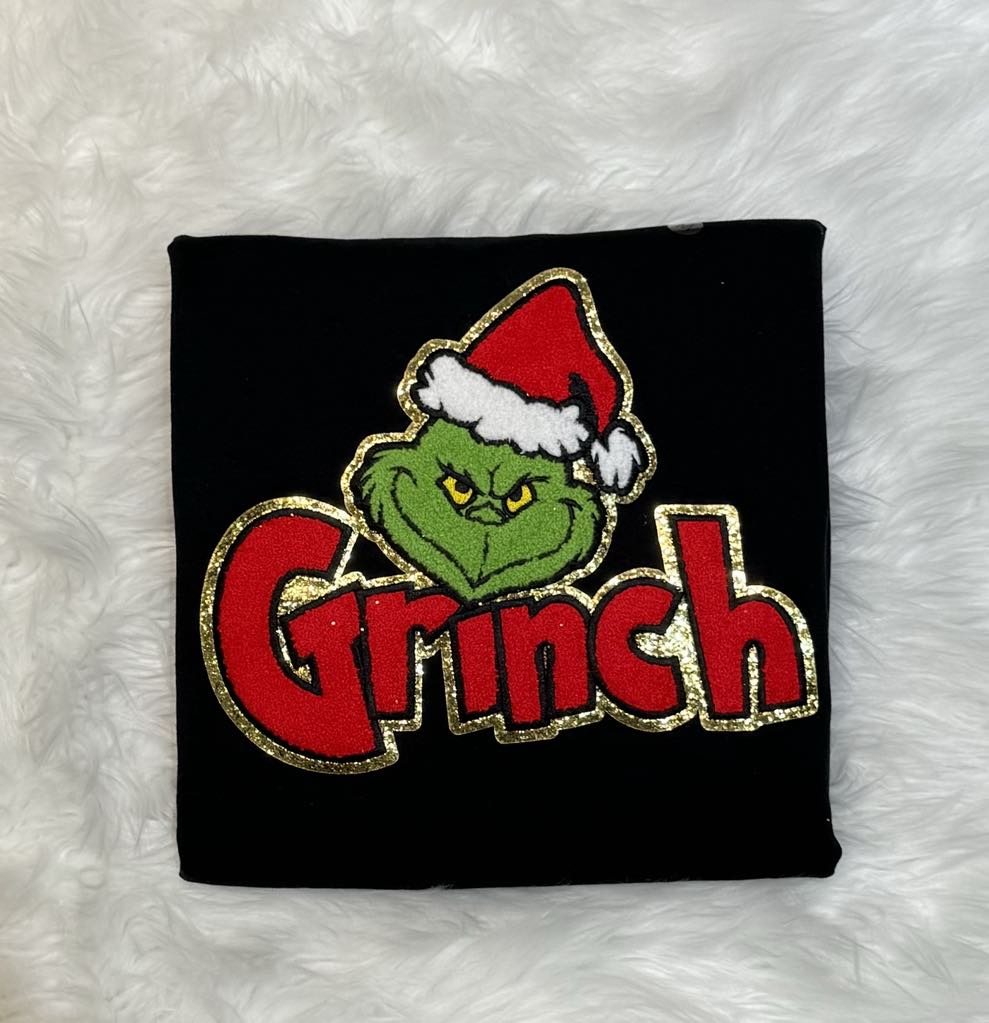 Mean One #3 Chenille Patch Crewneck Sweatshirt