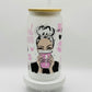 Girl Boss 16oz Glass Cup With Lid