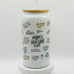Moms Self Love Cup 16oz Glass Cup With Lid