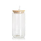 Mama 16oz Glass Cup With Lid