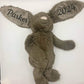 Personalized Plush Easter Bunny