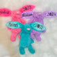 Personalized Plush Easter Bunny