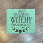 Witchy Mama T-shirt SIZE LARGE-MINT