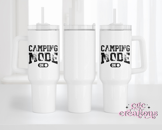 Camping Mode 40oz Insulated Tumbler