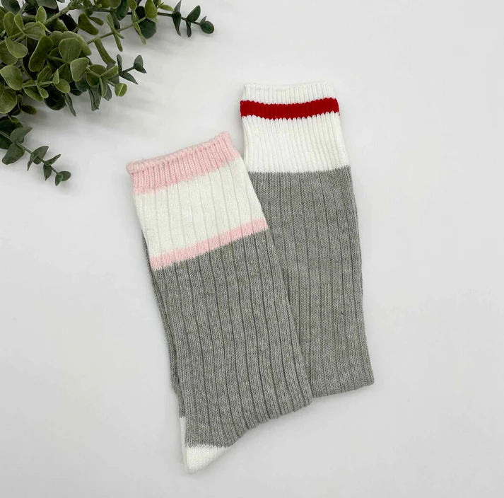 With A Fuck Fuck Here... Faux Wool Socks