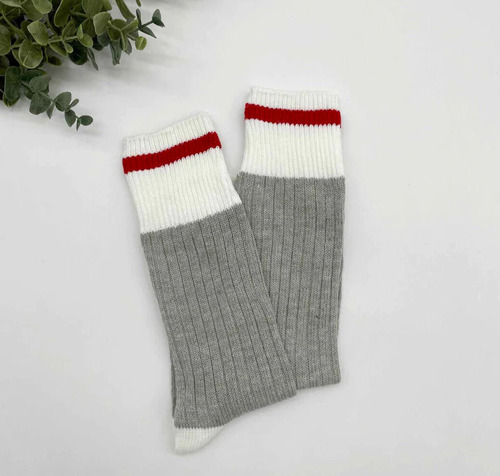 With A Fuck Fuck Here... Faux Wool Socks