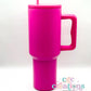 Hot Pink 40 oz Insulated Tumbler