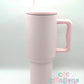 Pink 40 oz Insulated Tumbler