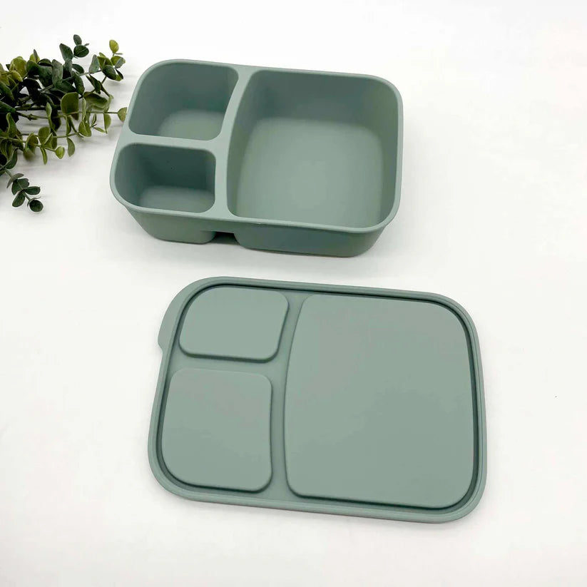 Personalized Bento-Style Silicone Lunch Boxes