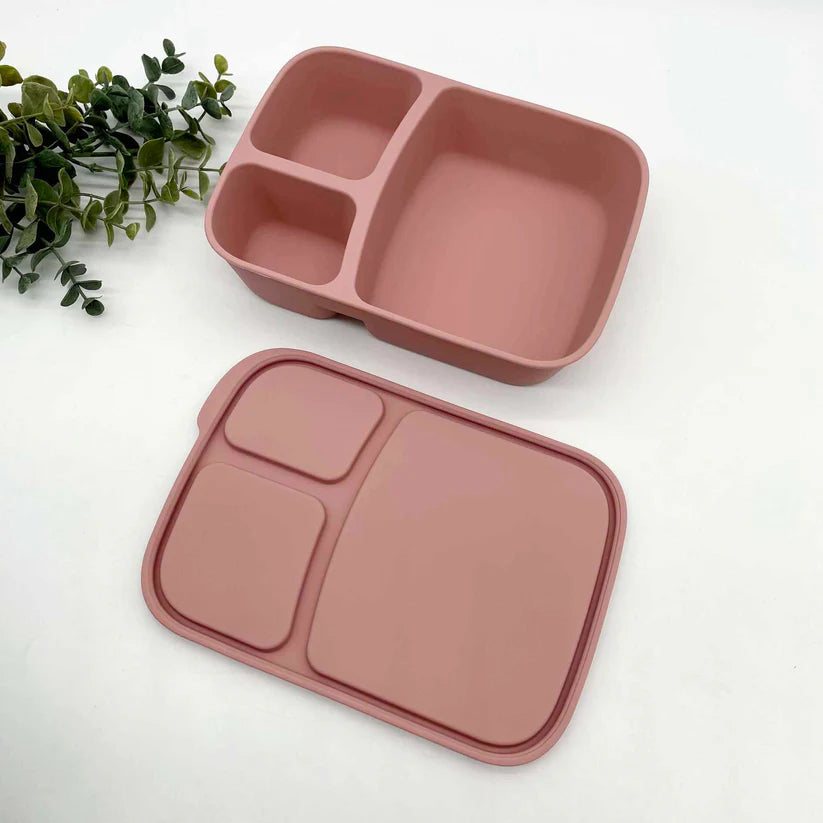 Personalized Bento-Style Silicone Lunch Boxes