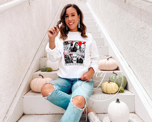 Horror Collage Apparel(t-shirt or crewneck sweatshirt or hoodie)